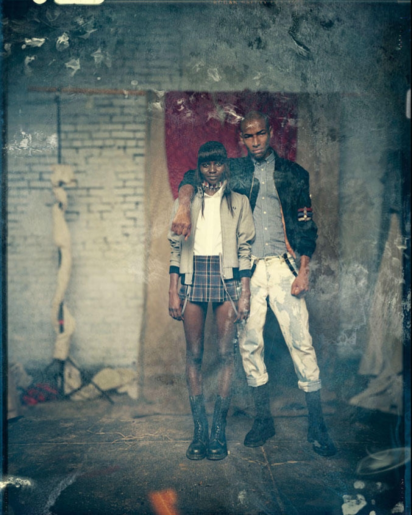 African Skinheads in the Lagos Calling Project