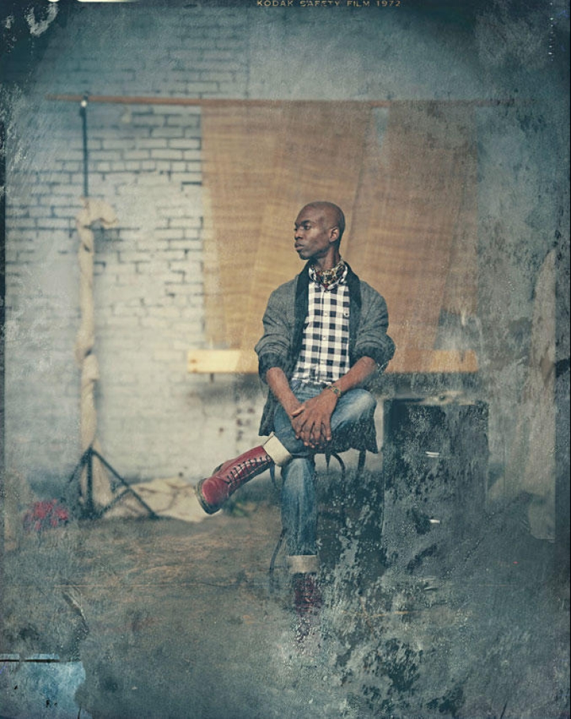 African Skinheads in the Lagos Calling Project