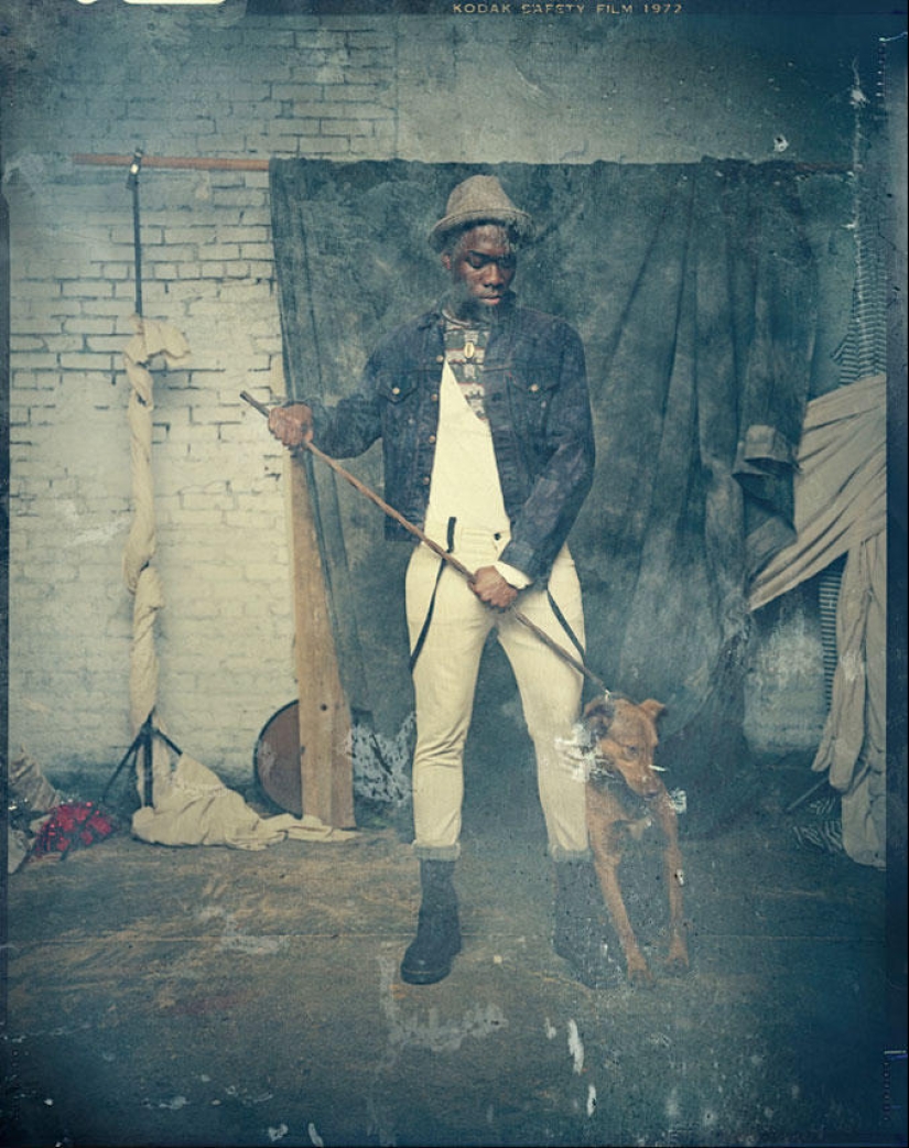 African Skinheads in the Lagos Calling Project