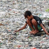 Agua muerta: cómo se ve Chitarum: el río más sucio del planeta