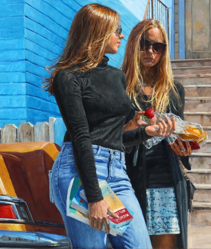 ¡Ah, jóvenes! Pinturas cálidas y realistas de Michel del Campo ¡Ah, jóvenes! Pinturas cálidas y realistas de Michel del Campo