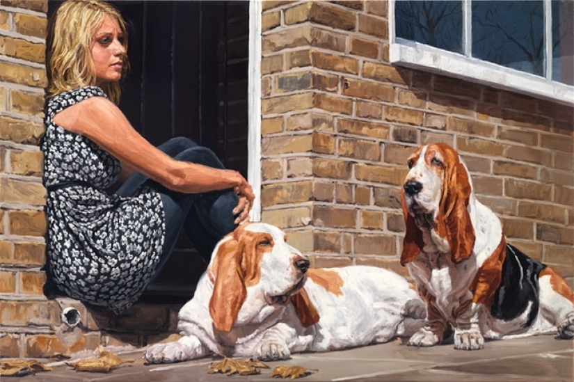 ¡Ah, jóvenes! Pinturas cálidas y realistas de Michel del Campo ¡Ah, jóvenes! Pinturas cálidas y realistas de Michel del Campo