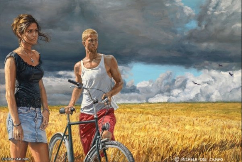 ¡Ah, jóvenes! Pinturas cálidas y realistas de Michel del Campo ¡Ah, jóvenes! Pinturas cálidas y realistas de Michel del Campo