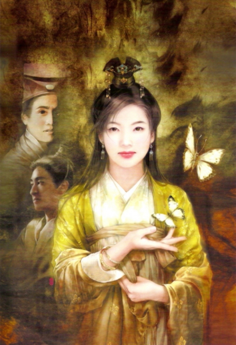 "Air Love in the Forbidden City": Amazing Paintings by Taiwanese Artist Der Jen