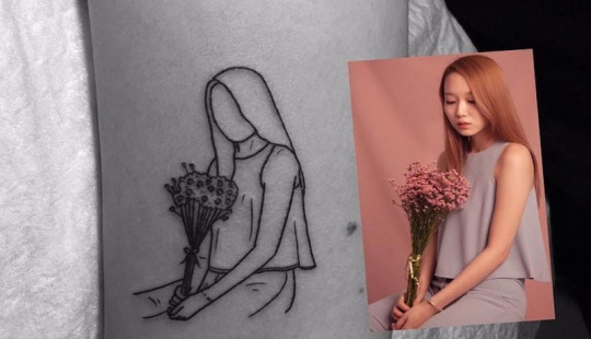 Algo extra: 20 fresco tatuajes del maestro del minimalismo de Corea del Sur Algo extra: 20 fresco tatuajes del maestro del minimalismo de Corea del Sur
