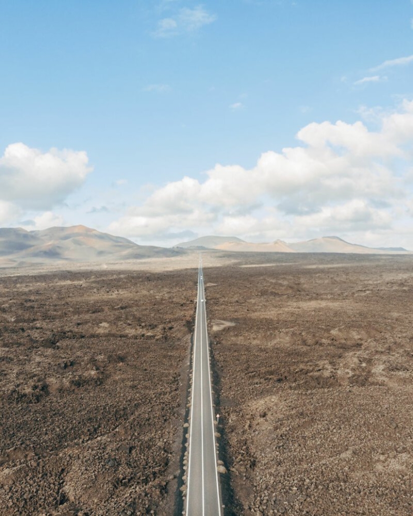 Alien landscapes of Lanzarote