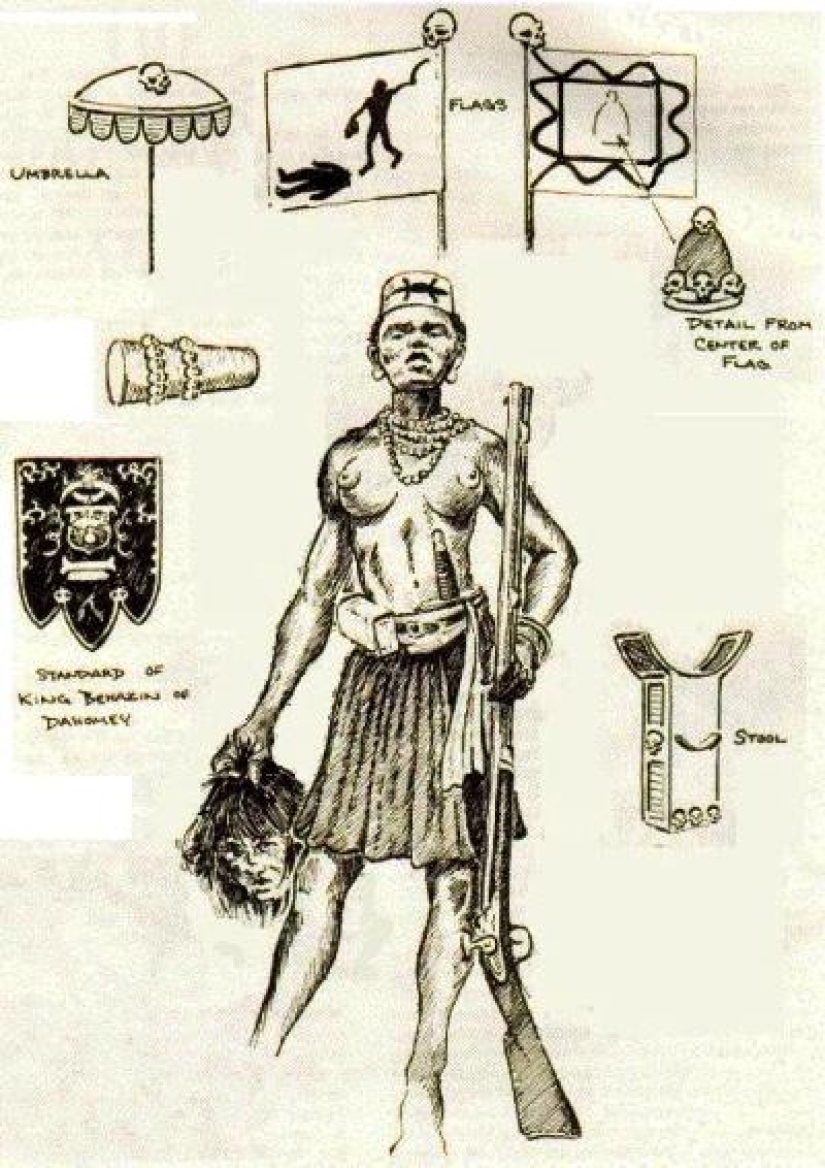 Amazons of Dahomey — who were the women who put the French army to flight Amazons of Dahomey — who were the women who put the French army to flight