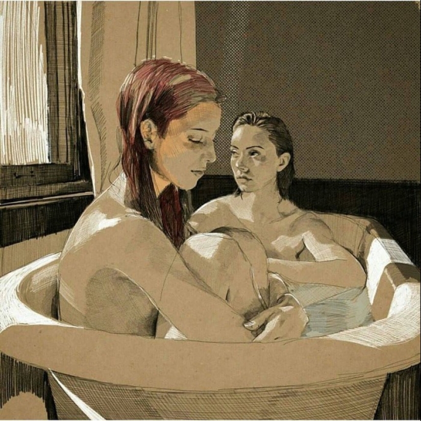 Ambiente soleado del artista Tito Merello Vilar