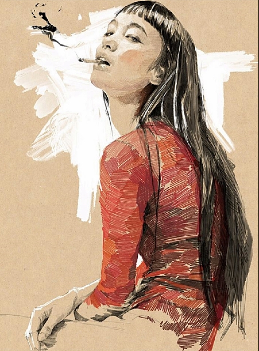 Ambiente soleado del artista Tito Merello Vilar