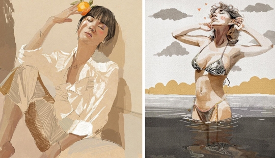 Ambiente soleado del artista Tito Merello Vilar Ambiente soleado del artista Tito Merello Vilar