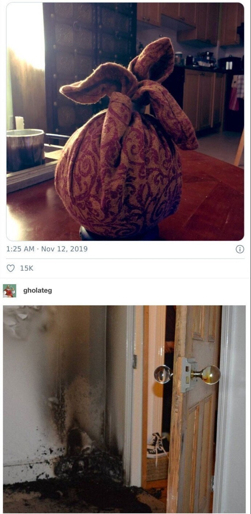 Amenaza efecto de lente: 18 casos, cuando un aparentemente inofensivo elementos a la causa del incendio