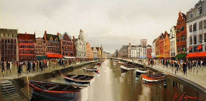 An artist who paints with sun and rain An artist who paints with sun and rain