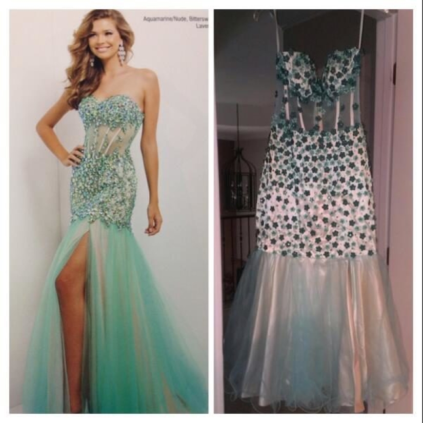 "And laughter and a sin": how to look at life popular dresses from the Internet