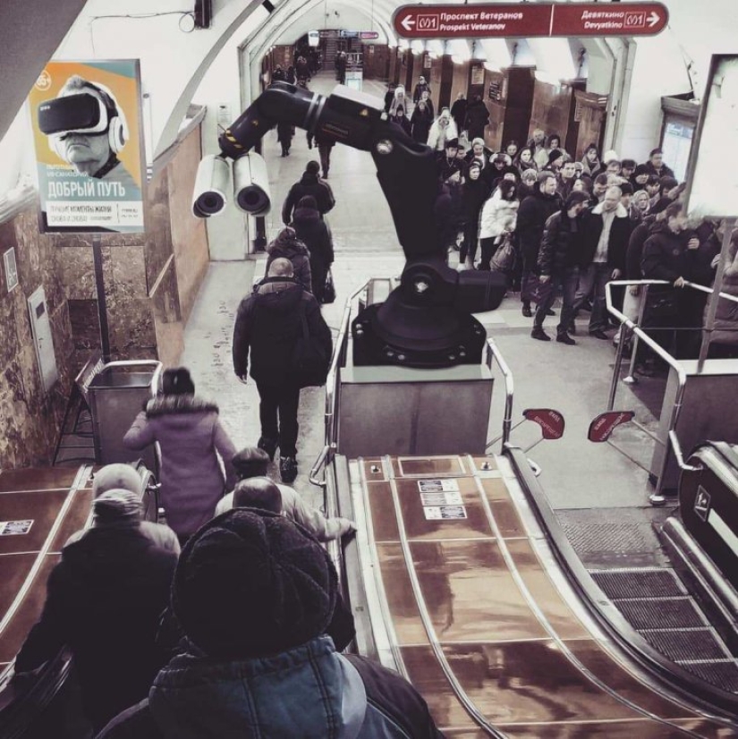 Another Peter: the artist populated the city with unusual inhabitants