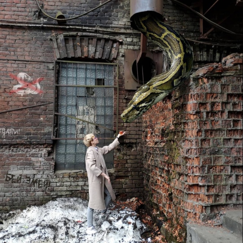 Another Peter: the artist populated the city with unusual inhabitants