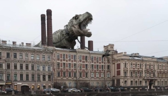 Another Peter: the artist populated the city with unusual inhabitants