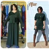 Antes y después: sorprendentes transformaciones de la ropa de segunda mano