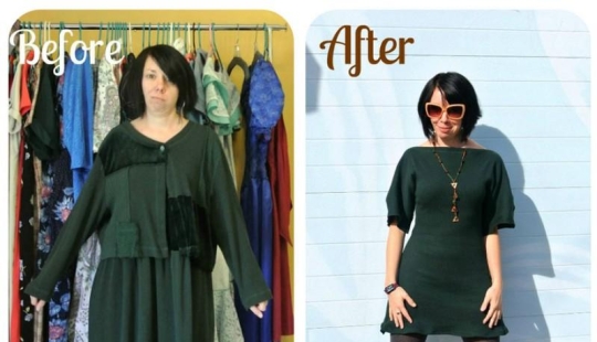 Antes y después: sorprendentes transformaciones de la ropa de segunda mano Antes y después: sorprendentes transformaciones de la ropa de segunda mano