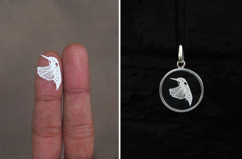 ¡Aquí está cómo cortarlo del papel!