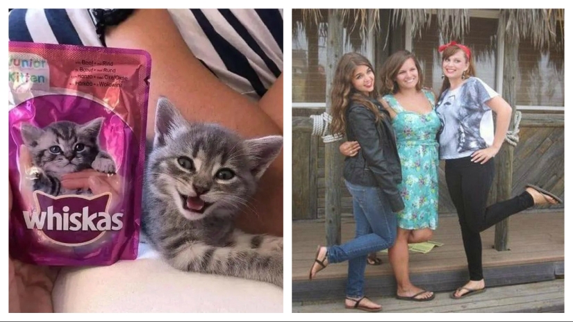 Are the accidents not random? 22 examples of cute coincidences that will amuse you