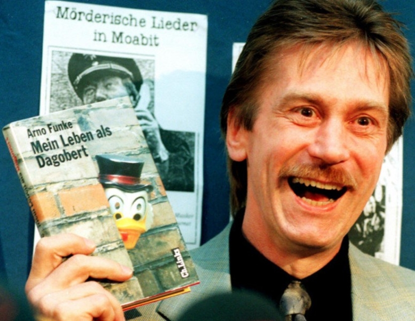 Arno Funke, nicknamed Dagobert, is Germany's most inventive blackmailer Arno Funke, nicknamed Dagobert, is Germany's most inventive blackmailer