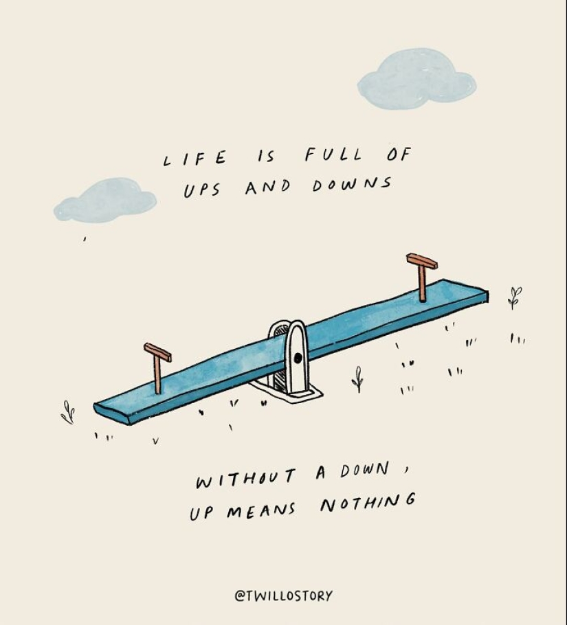 Artist Creates Uplifting Illustrations For Mental Wellness And Positivity