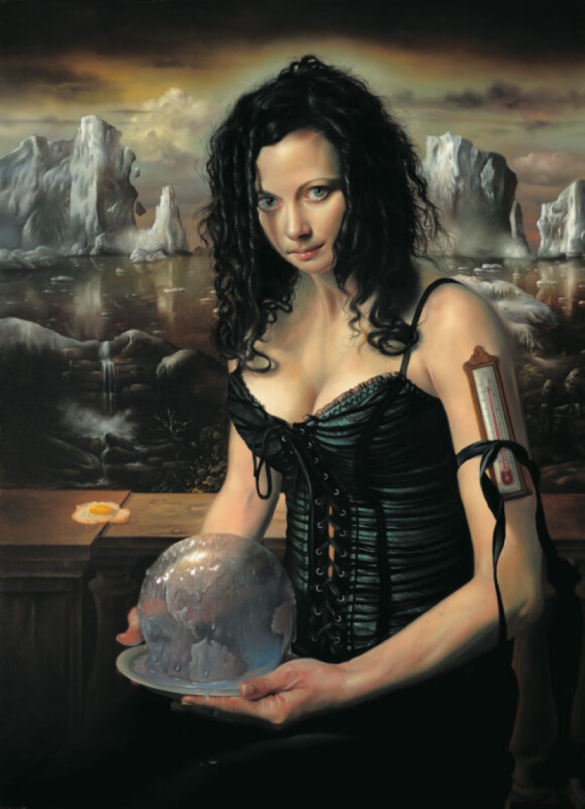 Artist David Bowers and his beautiful, but cruel truth of life