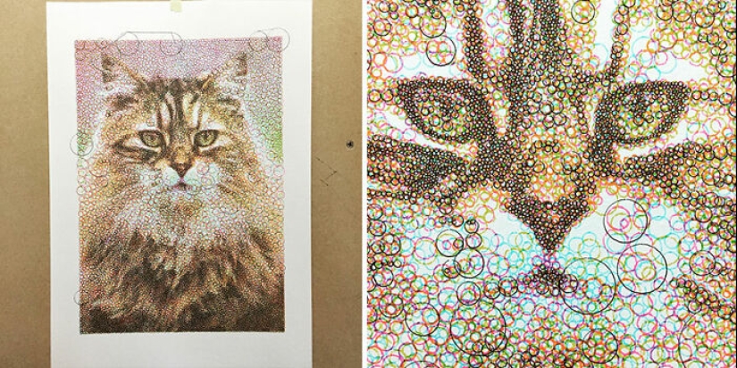 Artist Developed A Python Algorithm That Turns Simple Scribbles Into Art