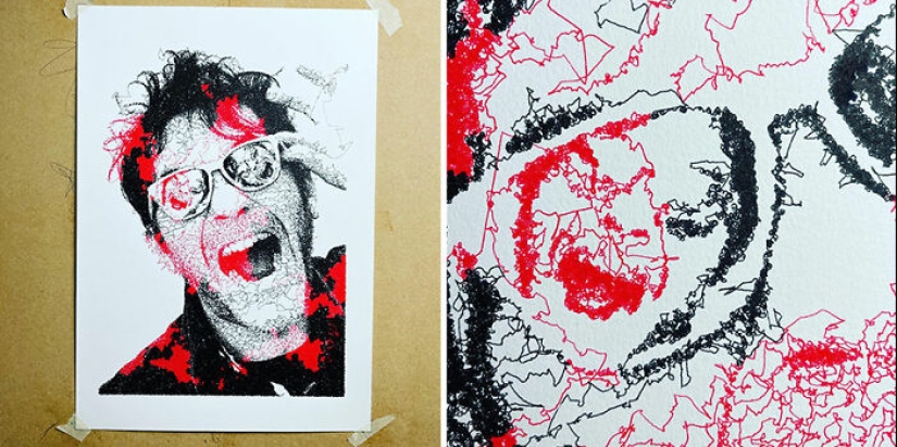 Artist Developed A Python Algorithm That Turns Simple Scribbles Into Art