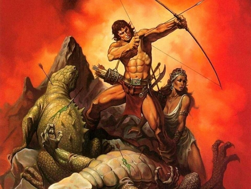 Artist Ken Kelly and his amazing fantasy art