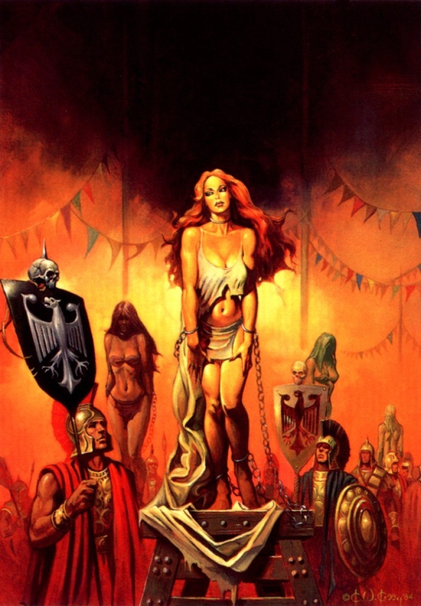 Artist Ken Kelly and his amazing fantasy art