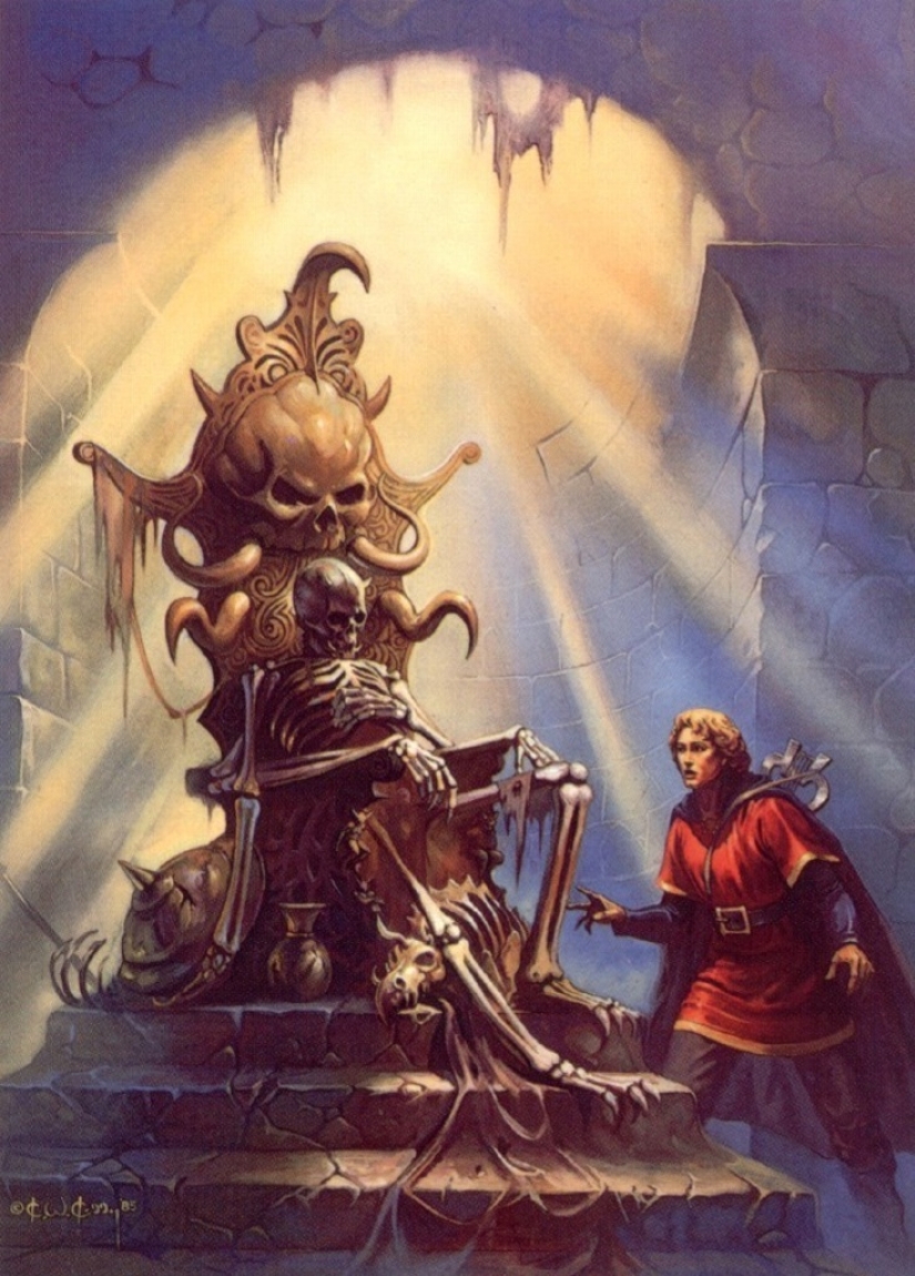 Artist Ken Kelly and his amazing fantasy art