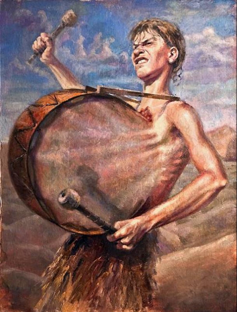 Artista Andrey Shatilov: analógico el Creador de la era digital Artista Andrey Shatilov: analógico el Creador de la era digital