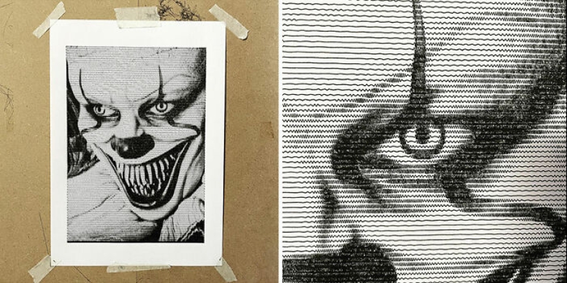 Artista desarrolló un algoritmo de Python que convierte simples garabatos en arte