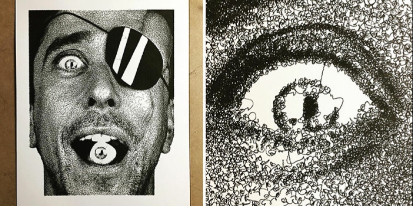 Artista desarrolló un algoritmo de Python que convierte simples garabatos en arte