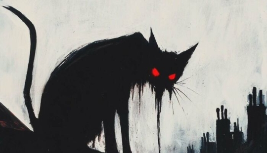 Artista pinta escenas oscuras y espeluznantes inspiradas en la decadencia industrial y el folclore