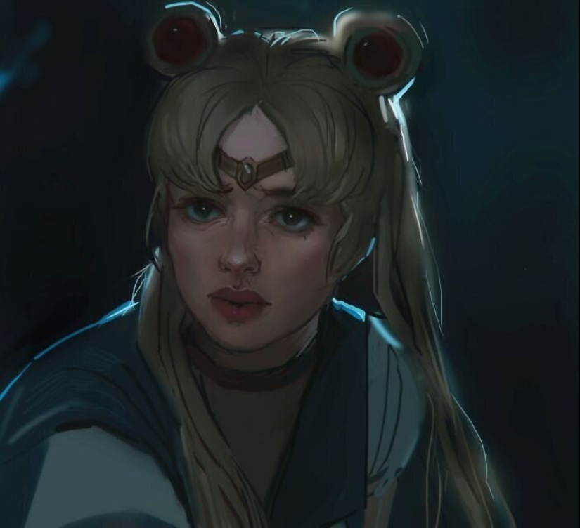 Artistas ilustradores decidió tomar una nueva mirada a Sailor moon
