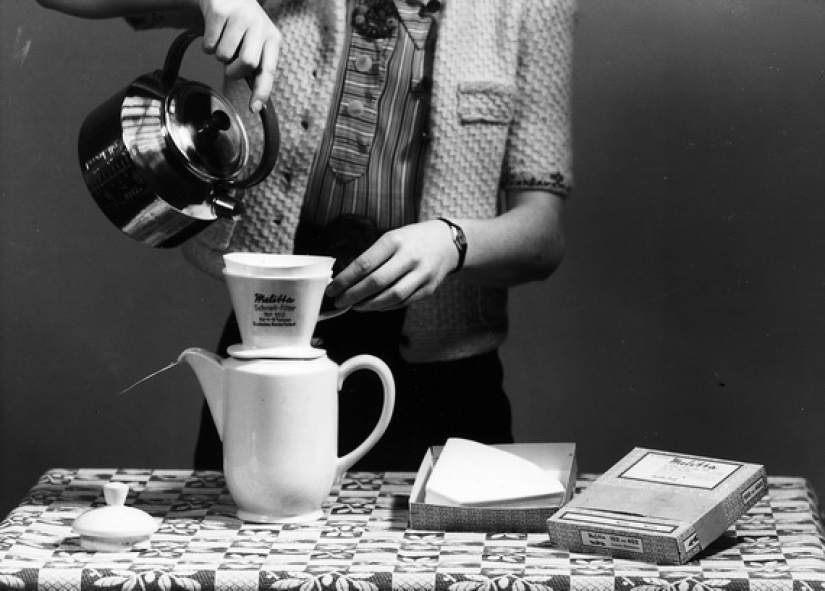 As a housewife Melitta Benz invented the coffee filter and started the company Melitta Group