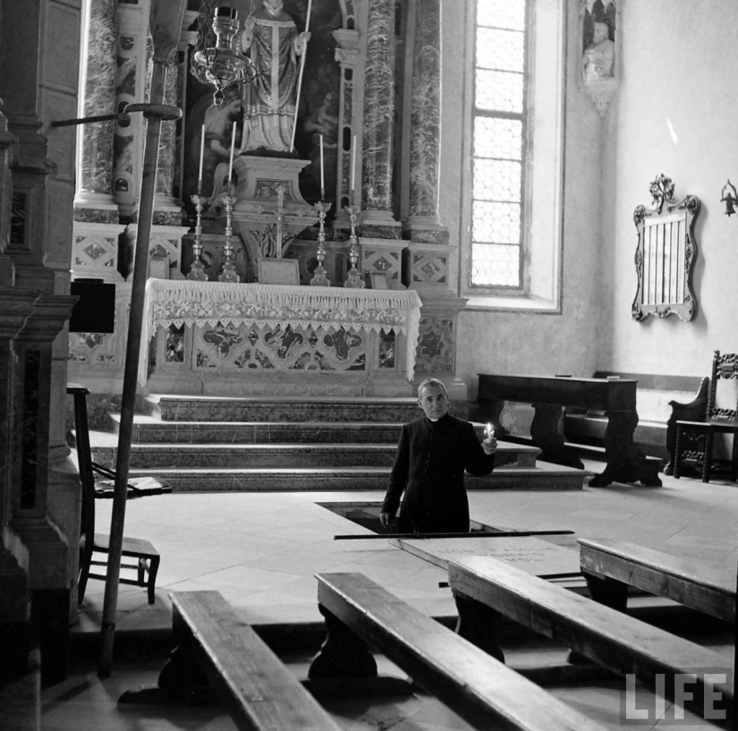 As residents of the Italian town many centuries shared bread and salt with mummies As residents of the Italian town many centuries shared bread and salt with mummies