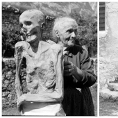 As residents of the Italian town many centuries shared bread and salt with mummies