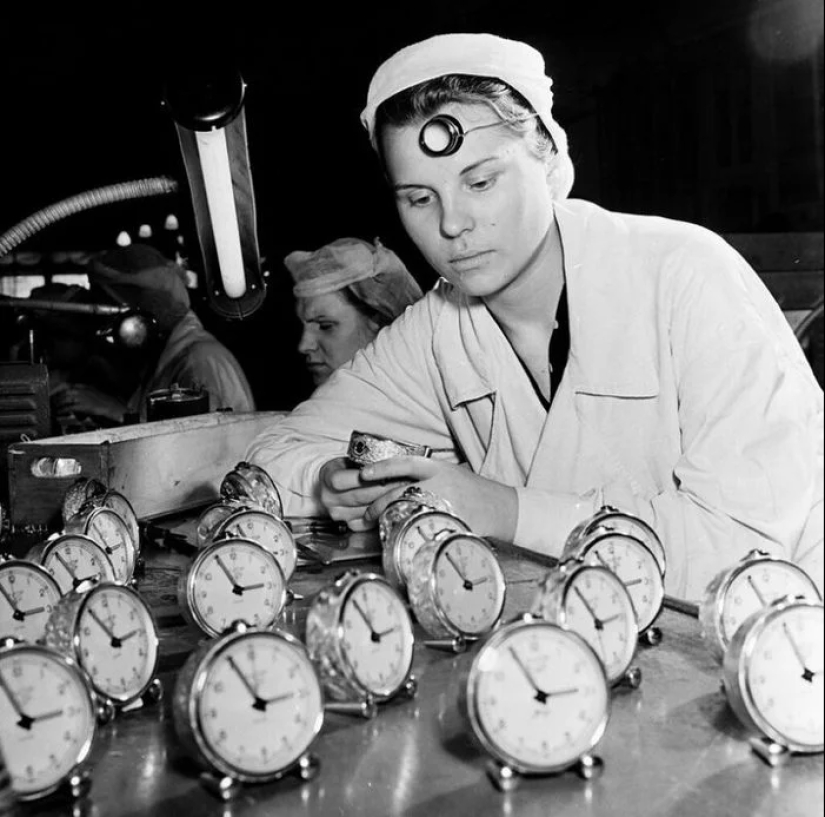 Athletes, Komsomol, just beauty