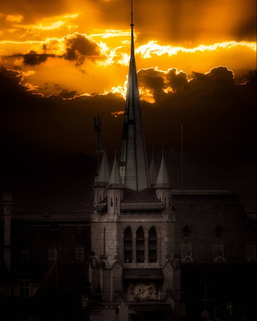 Atmosférica y sombrío paisajes urbanos Kevin Hufnagl Atmosférica y sombrío paisajes urbanos Kevin Hufnagl