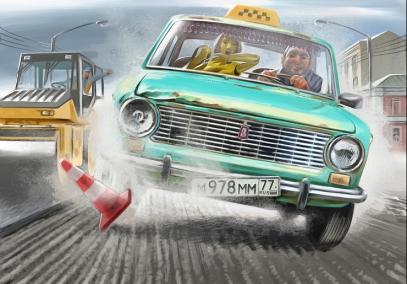 Awesome "Soviet" pin-up of Valeria Barykina Awesome "Soviet" pin-up of Valeria Barykina