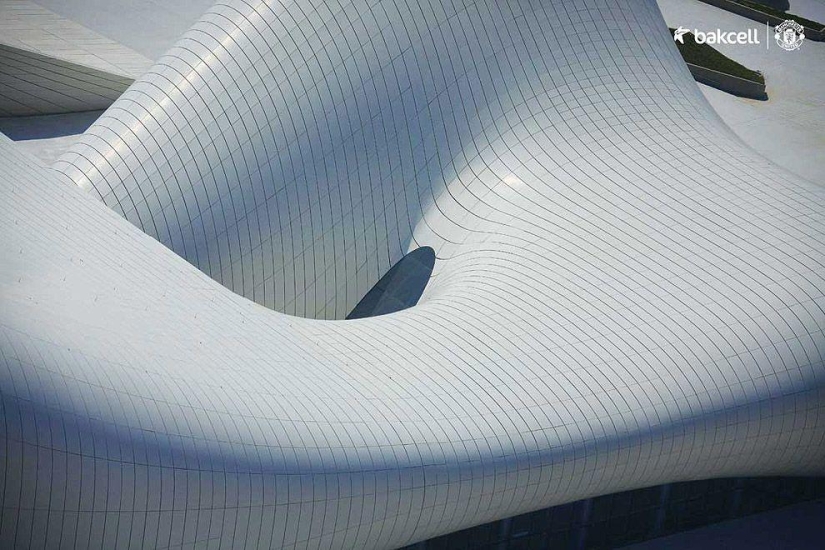 Azerbaiyán a vista de pájaro