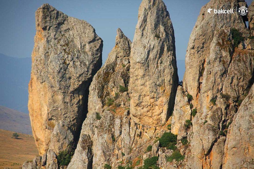 Azerbaiyán a vista de pájaro