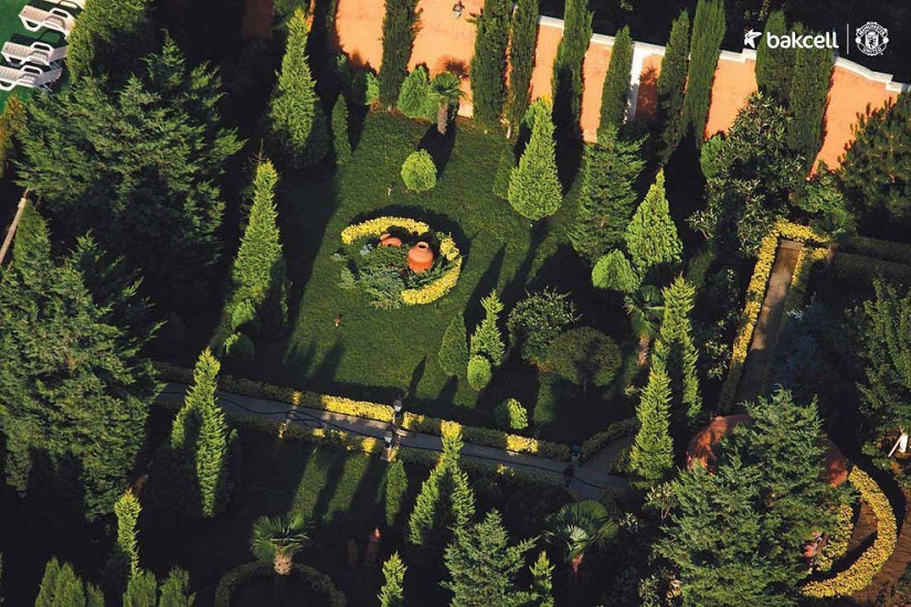 Azerbaiyán a vista de pájaro