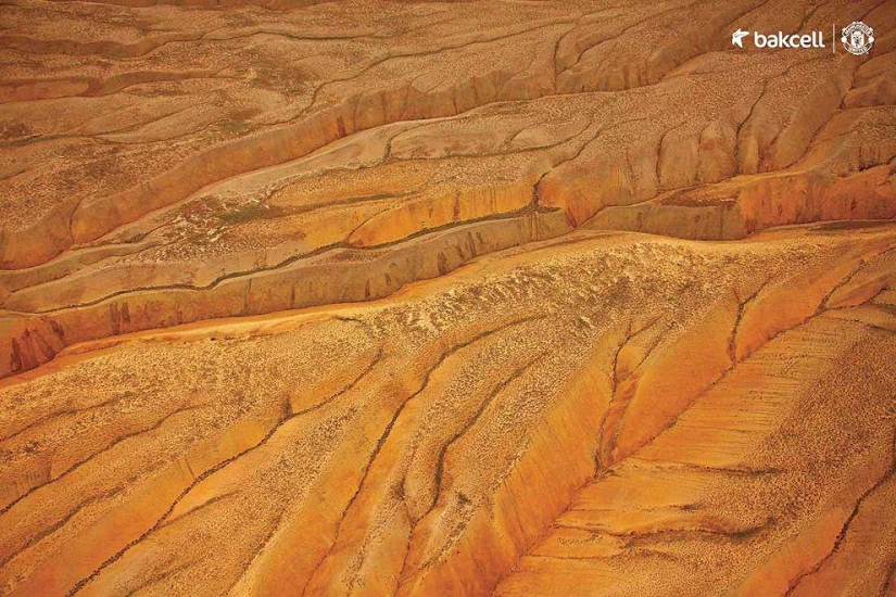 Azerbaiyán a vista de pájaro