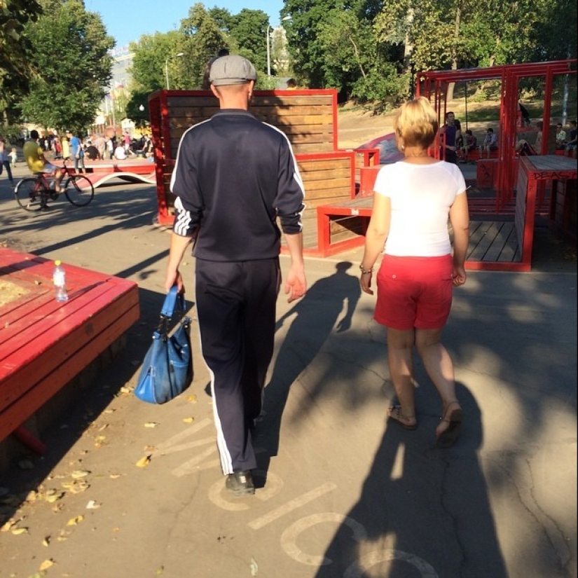 Baborab in action, or How to recognize a henpecked person in a crowd Baborab in action, or How to recognize a henpecked person in a crowd