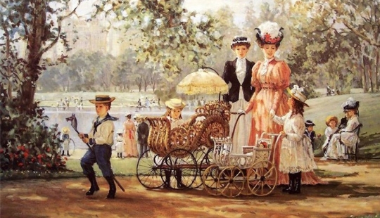 Baby strollers from different eras, striking with their crazy design Baby strollers from different eras, striking with their crazy design