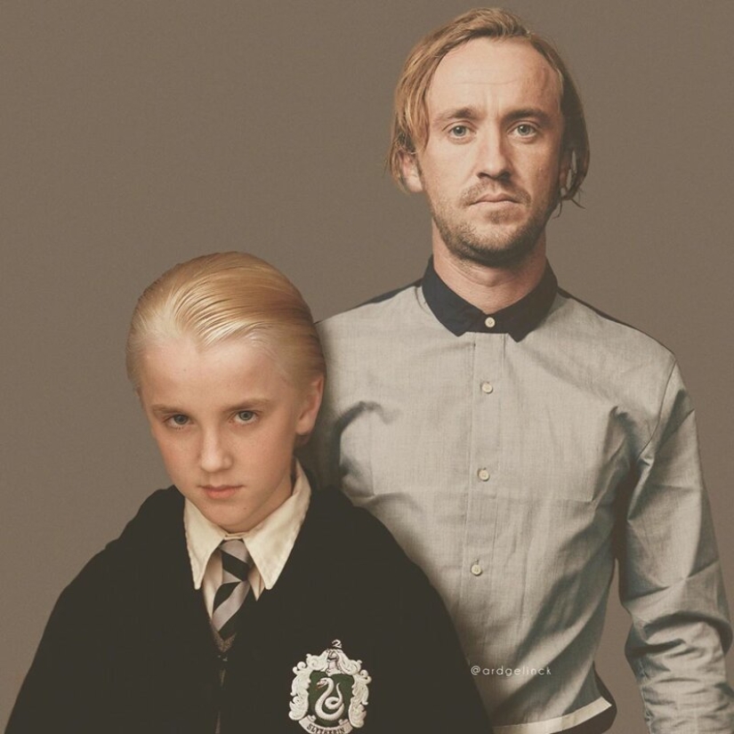 Back to the past: photos of celebrities with ourselves in childhood, adolescence, youth